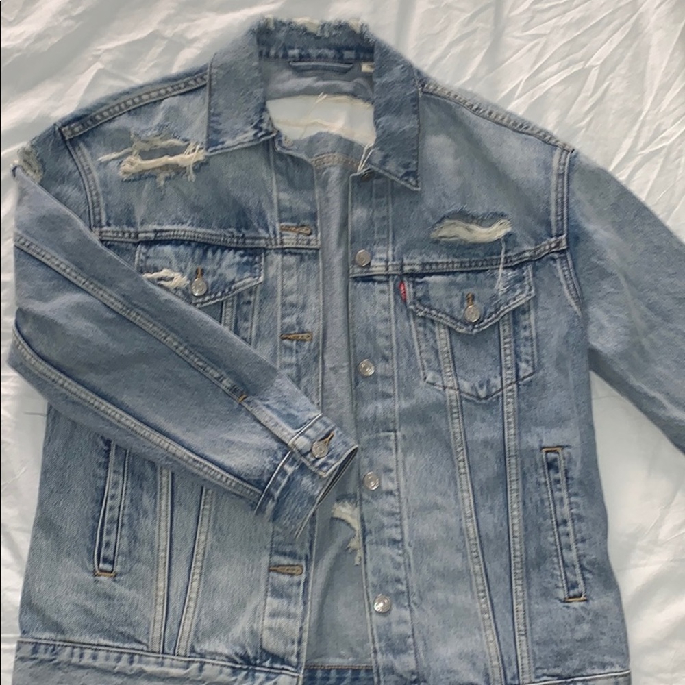 Levi’s Distressed Jean Jacket